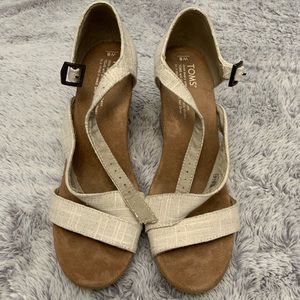 Toms Wedge Sandals